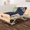 Medacure Expandable Bariatric Hospital Bed, Fully Electric with ProEx 48 Mattress  Maple MC-LXBARIMP1KA - alternate 1